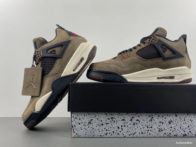 Rep LUCY Retro Air 4 Jordan Brown AJ4-882335 Travis x Scott TS 0703